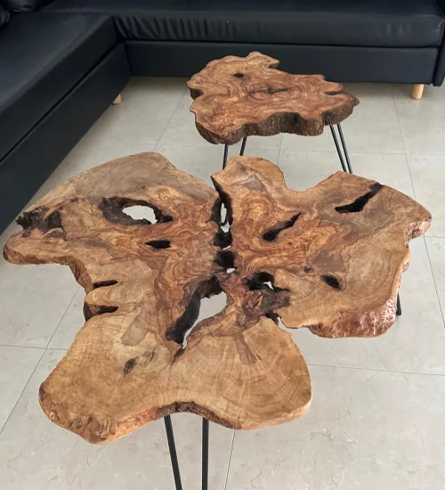 olive wood coffee table